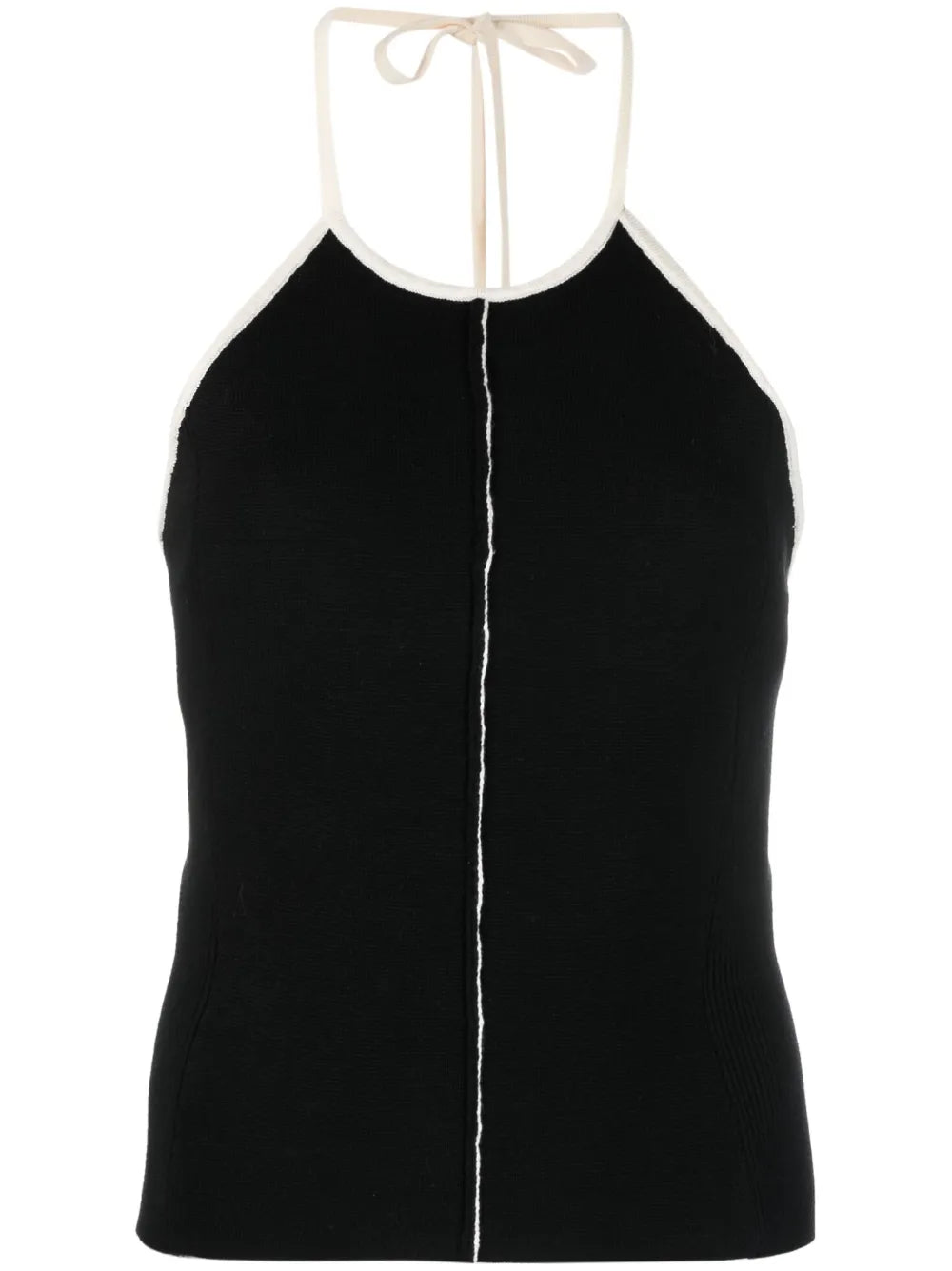 Halterneck Knitted Top