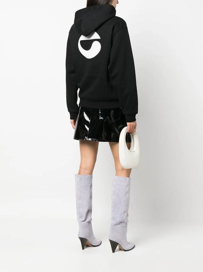 Logo-Print Cotton Hoodie