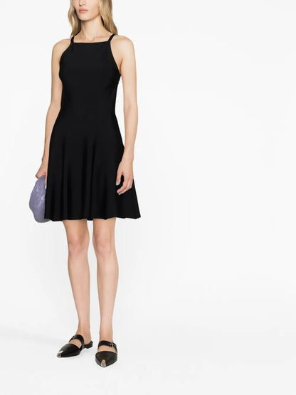Sleeveless Flared Minidress
