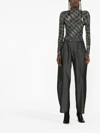 Asymmetric Cargo Trousers
