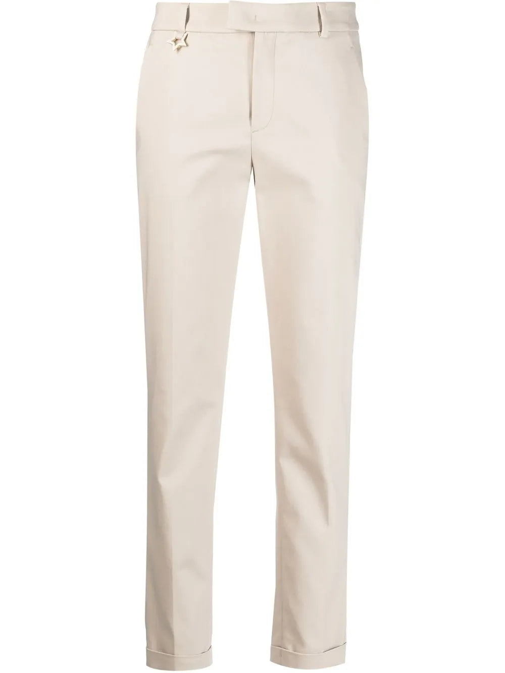 Tailored-Design Cropped Trousers