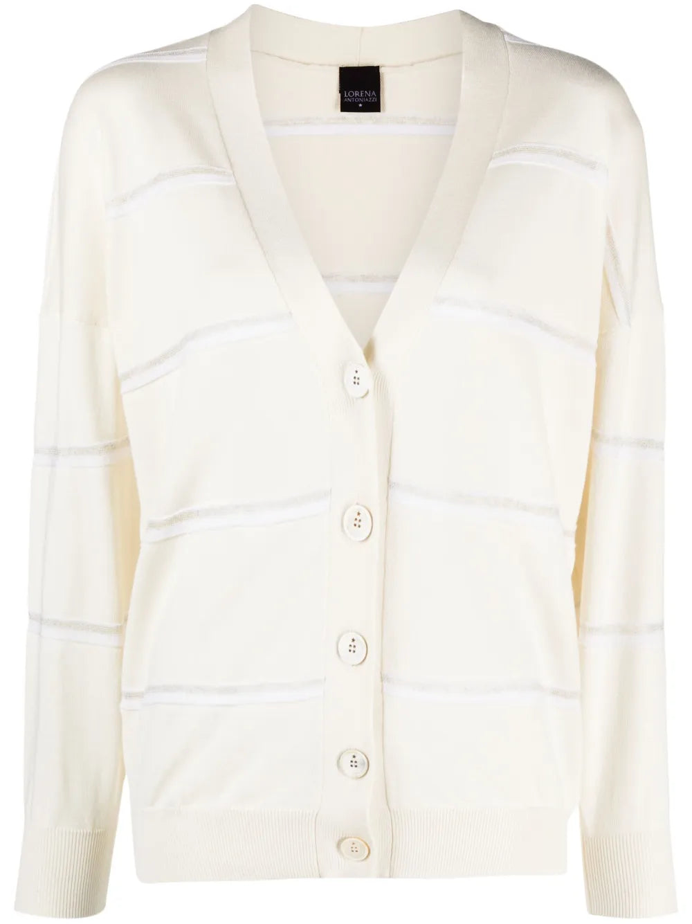 Striped Knitted Cardigan
