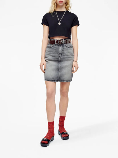 Short-Sleeve Cropped T-Shirt