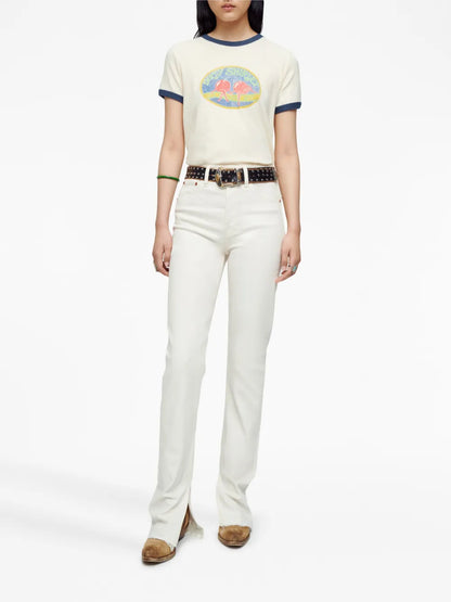 High-Rise Skinny Boot Jeans