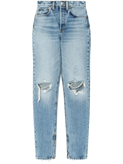 Super High Drainpipe Jeans