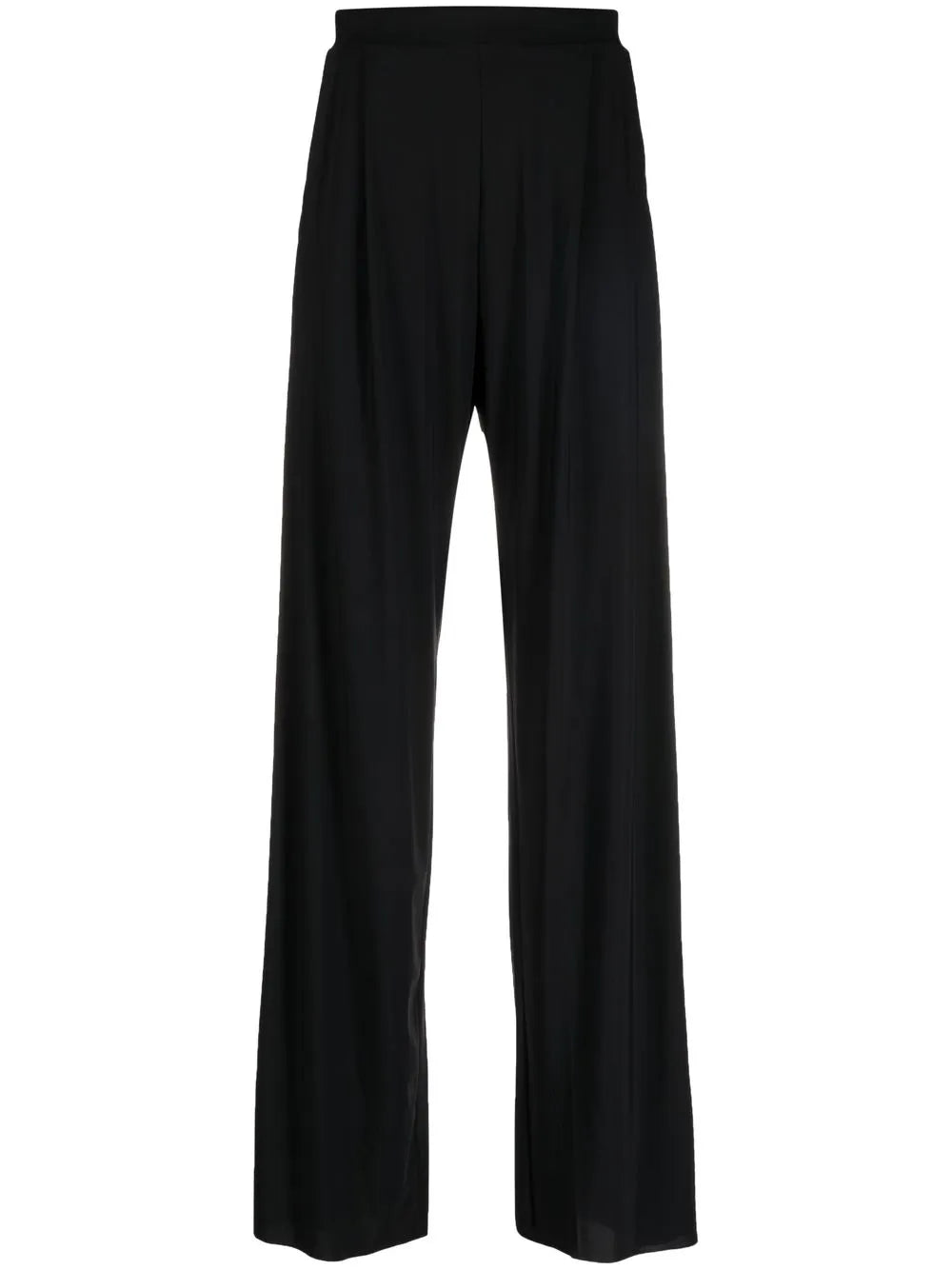 Wide-Leg High-Waisted Trousers