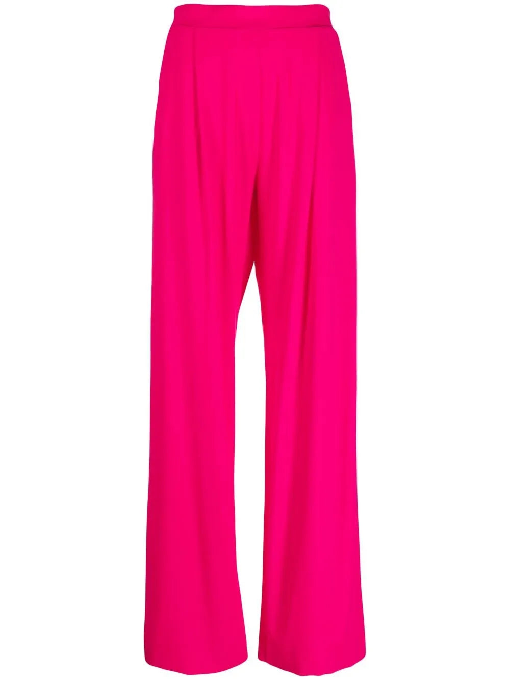 Wide-Leg High-Waisted Trousers