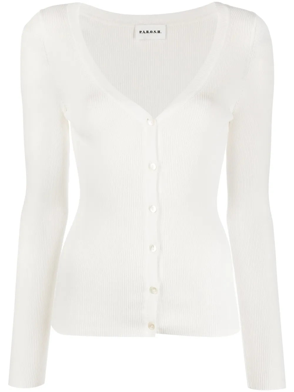 V-Neck Knitted Cardigan
