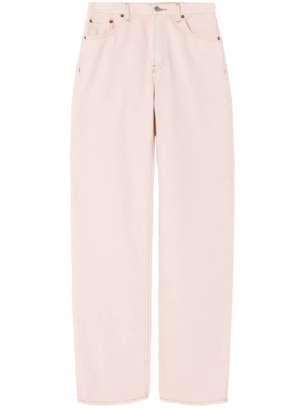 Mid-Rise Loose Jeans