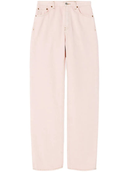 Mid-Rise Loose Jeans