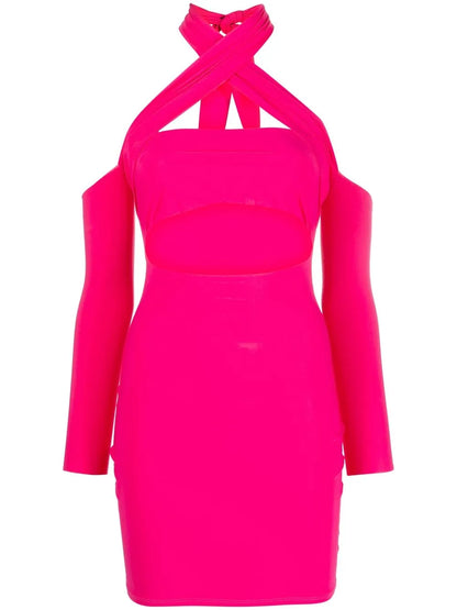 Cut-Out Mini Dress