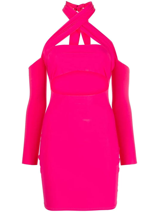 Cut-Out Mini Dress