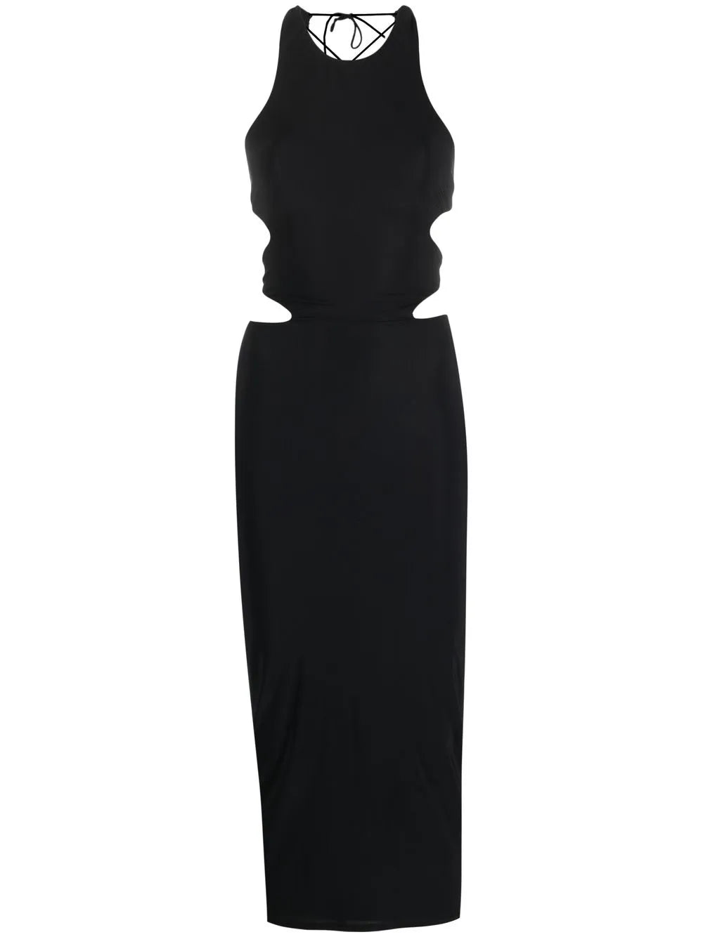 Open-Back Midi Dress