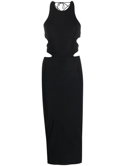 Open-Back Midi Dress
