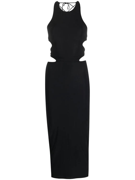 Open-Back Midi Dress