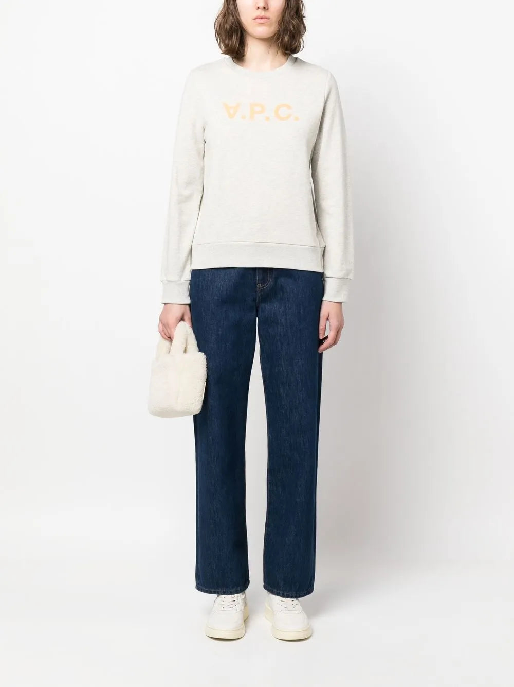 Logo-Print Long-Sleeve Sweatshirt