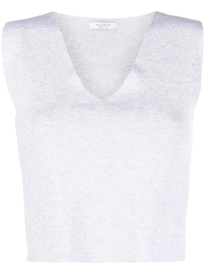 Cropped Sleeveless Top