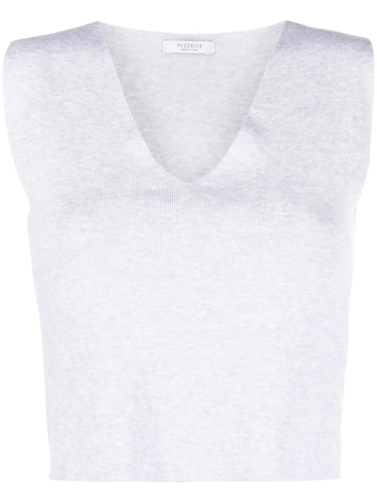 Cropped Sleeveless Top