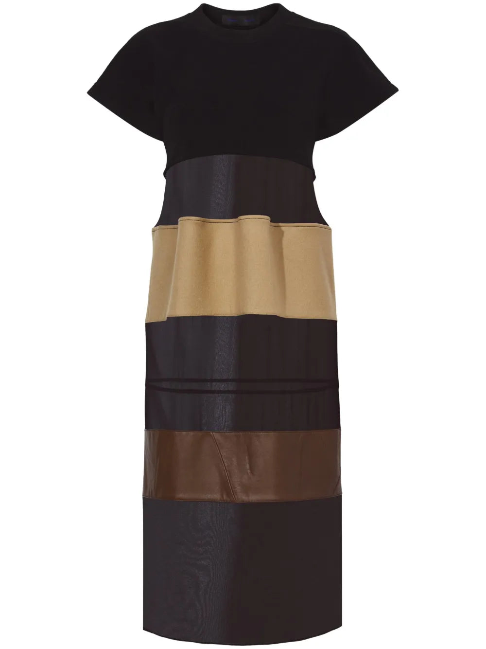 Multi-Media Midi Dress
