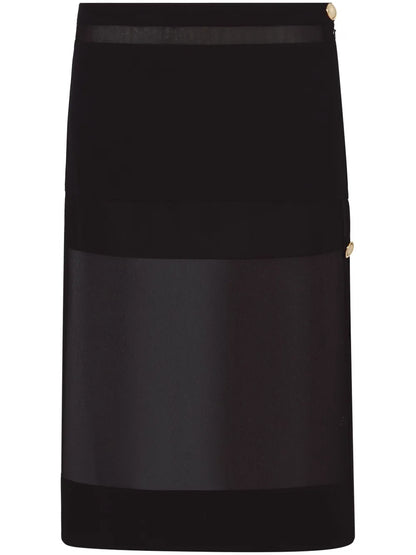 Semi-Sheer Chiffon Skirt