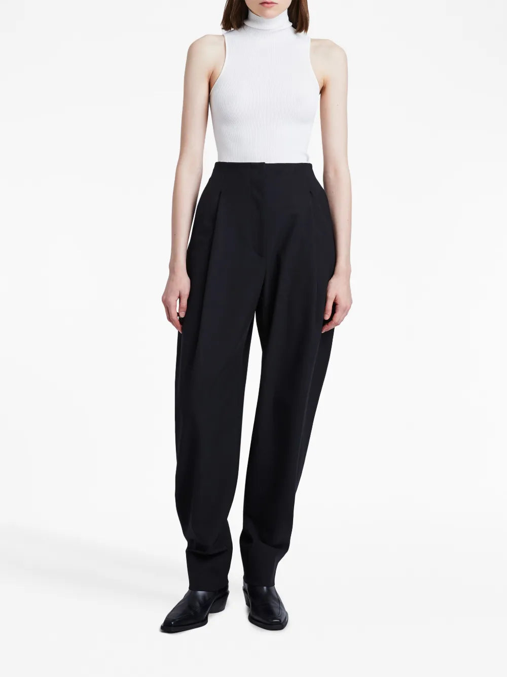 Suiting Wool-Blend Trousers