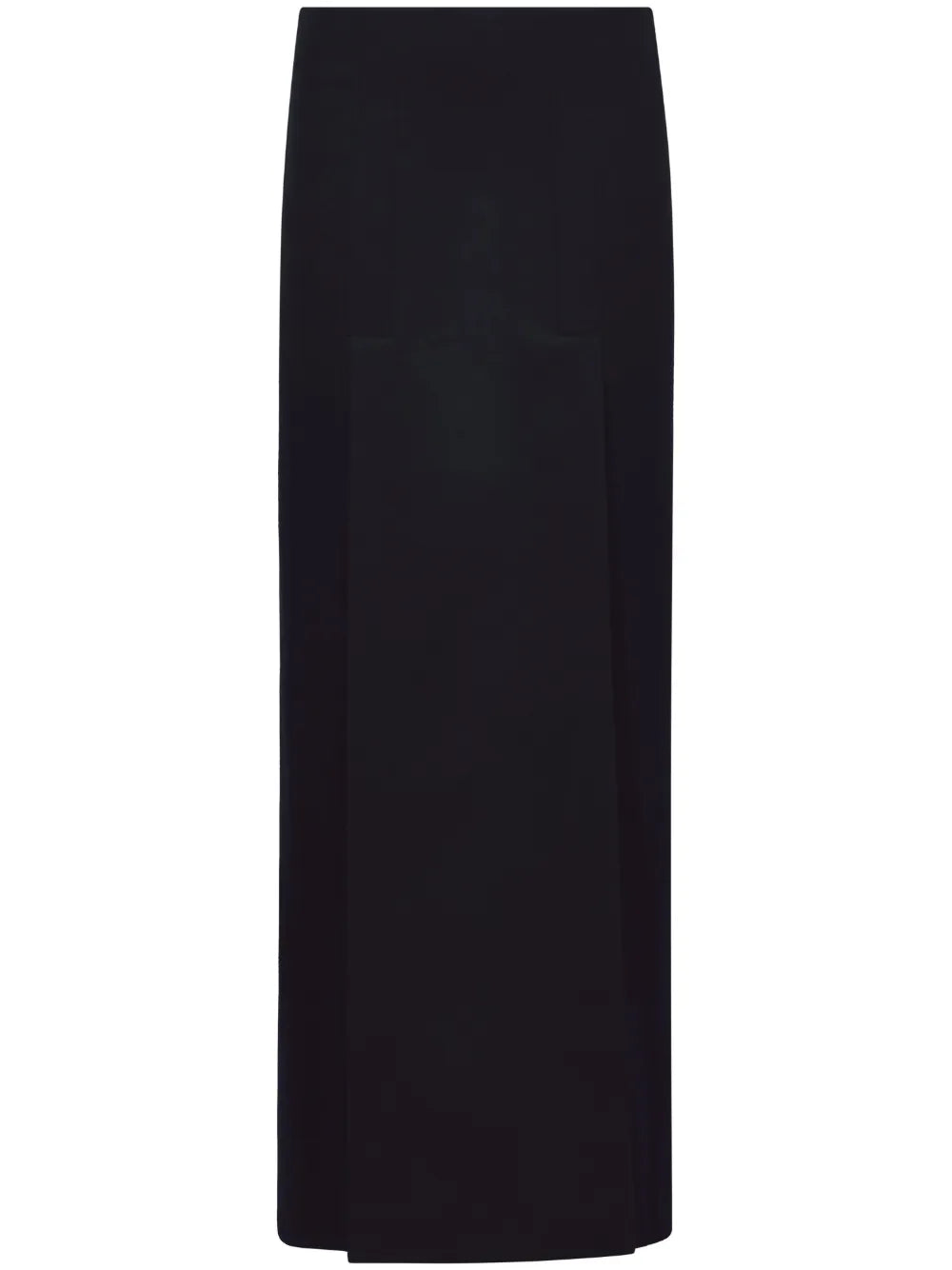 Felted Slit Maxi Skirt