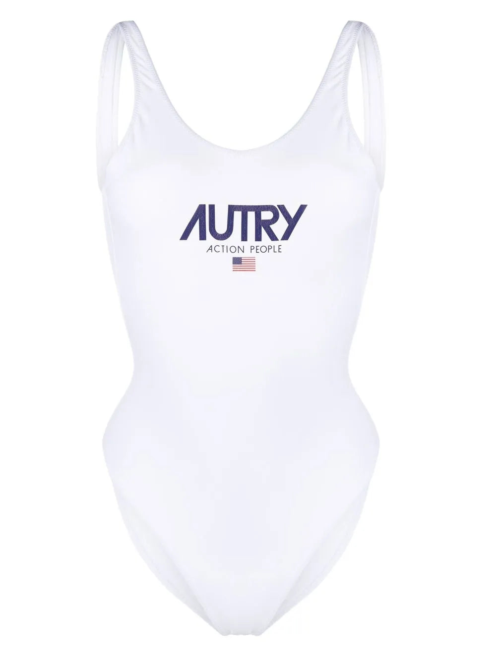 Logo-Print Swimsuit