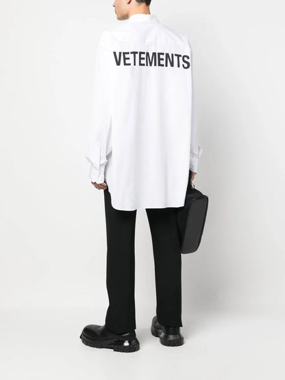 Logo-Print Long-Sleeves Shirt