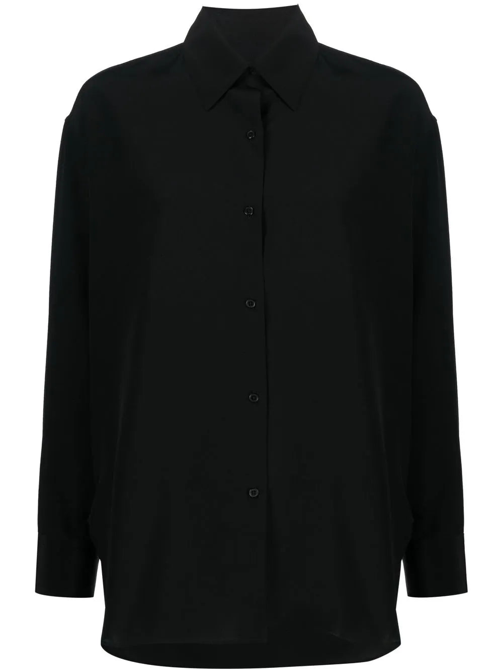 Silk Long-Sleeved Shirt