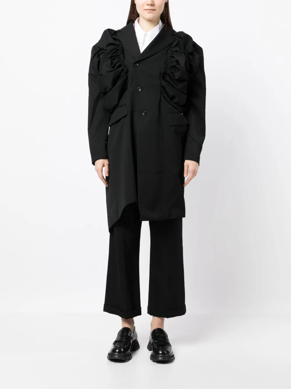 Asymmetric Oversized Blazer