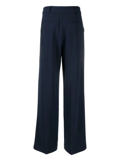 Straight-Leg Tailored Trousers