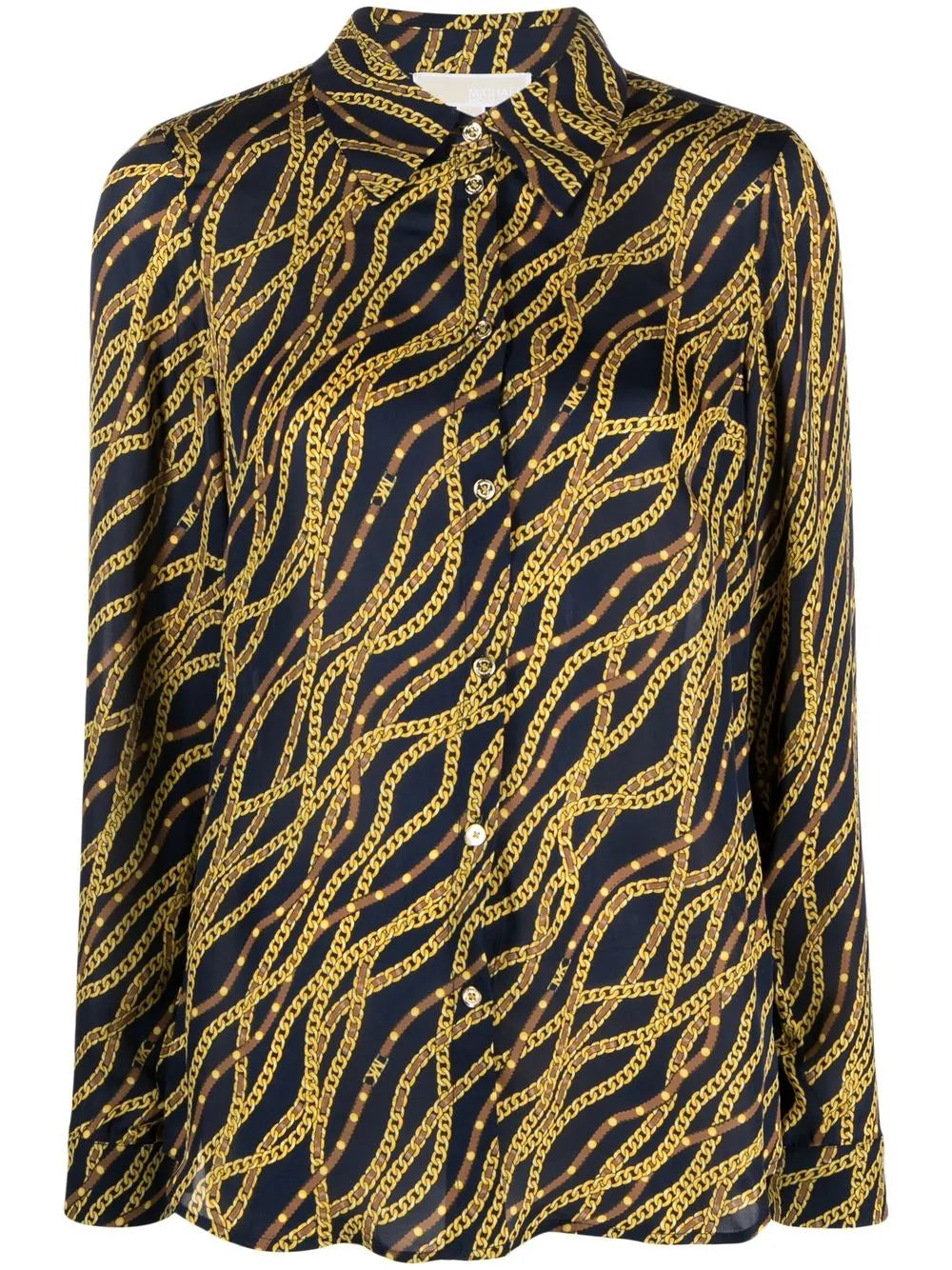 Graphic-Print Long-Sleeve Shirt