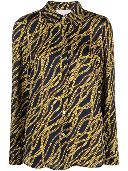Graphic-Print Long-Sleeve Shirt