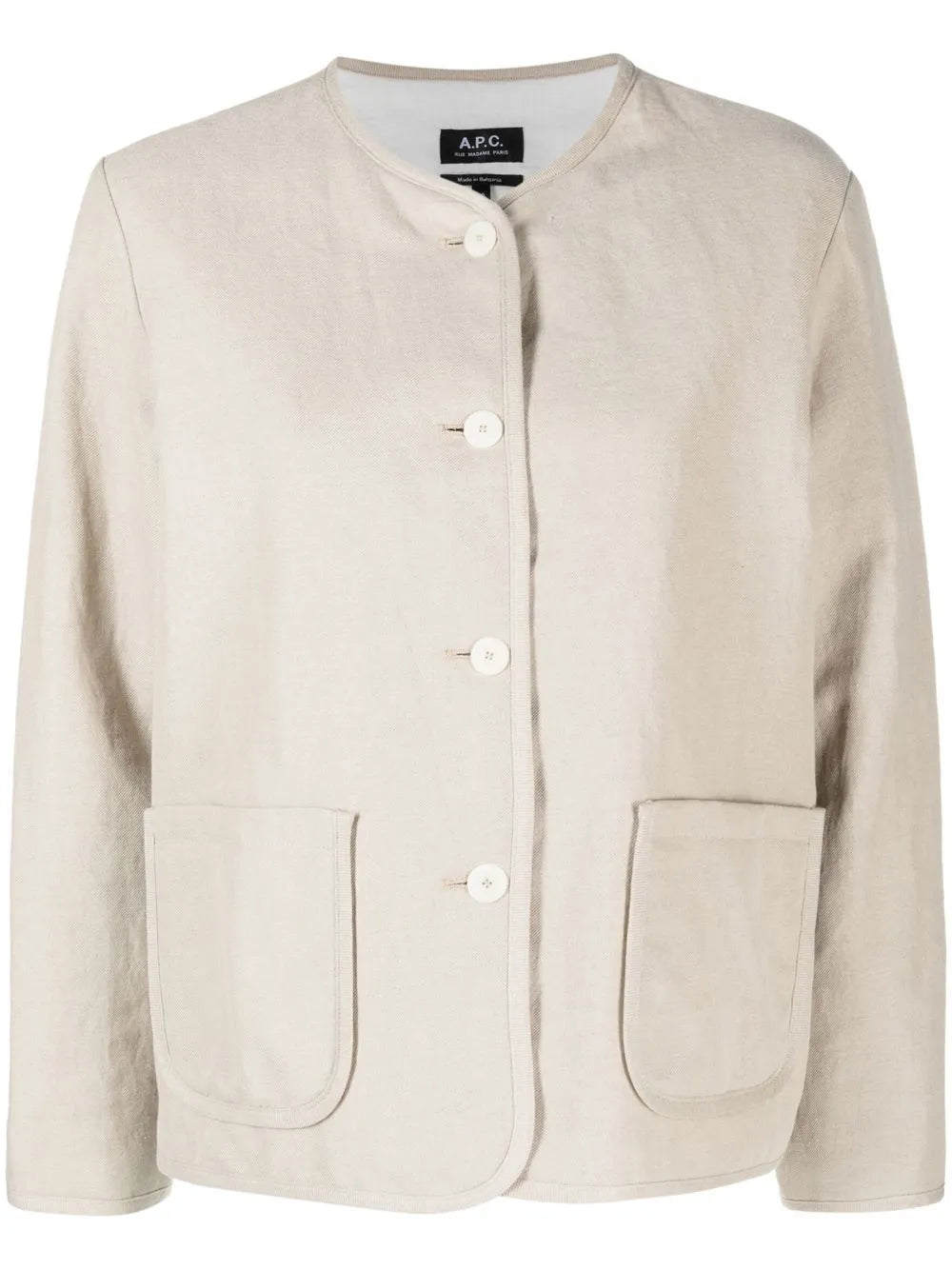 Single-Breasted Lightweight Jacket