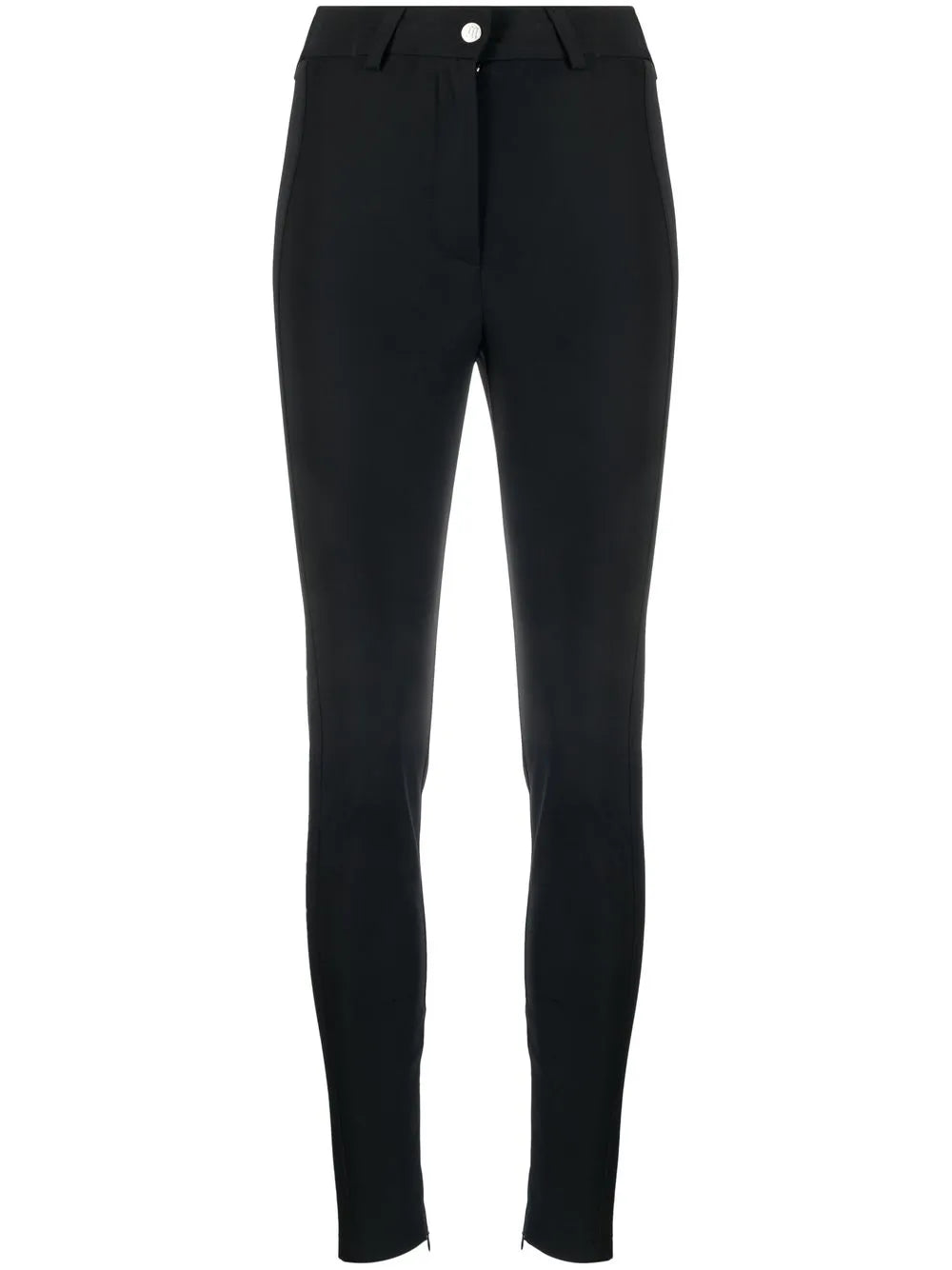 High-Waisted Skinny Trousers