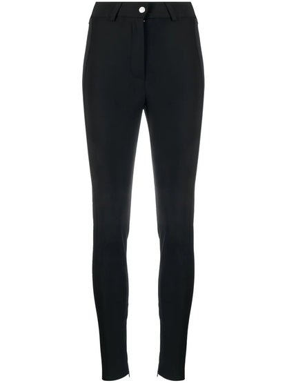 High-Waisted Skinny Trousers