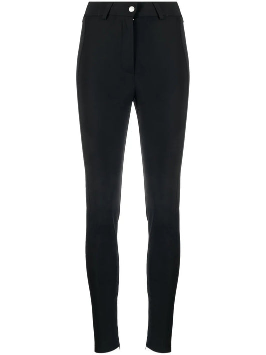 High-Waisted Skinny Trousers