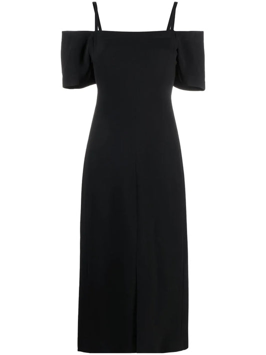 Off-Shoulder Midi Dress