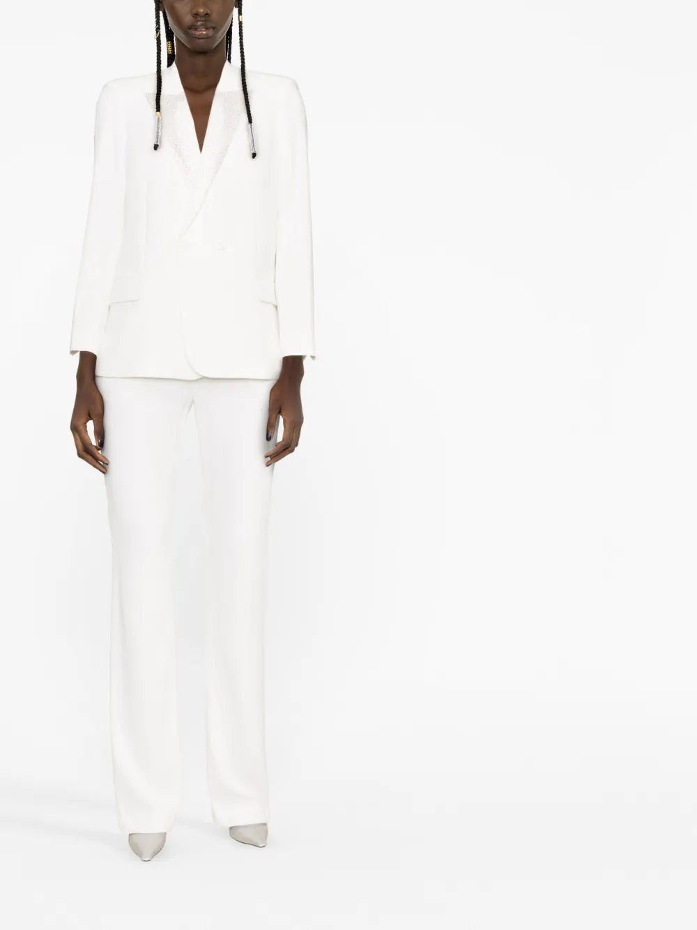 Visit Rhinestone-Embellished Blazer