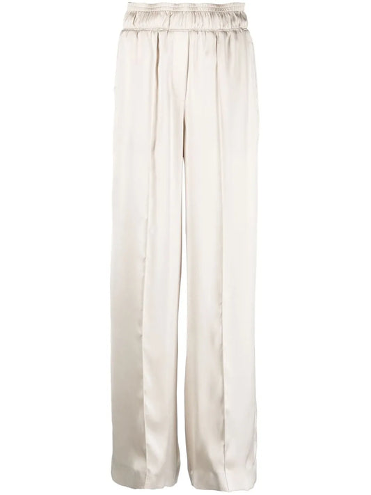 Elasticated-Waistband Trousers