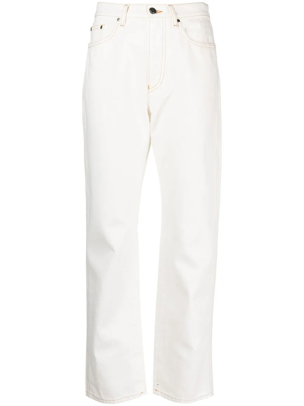 High-Waisted Flared Jeans