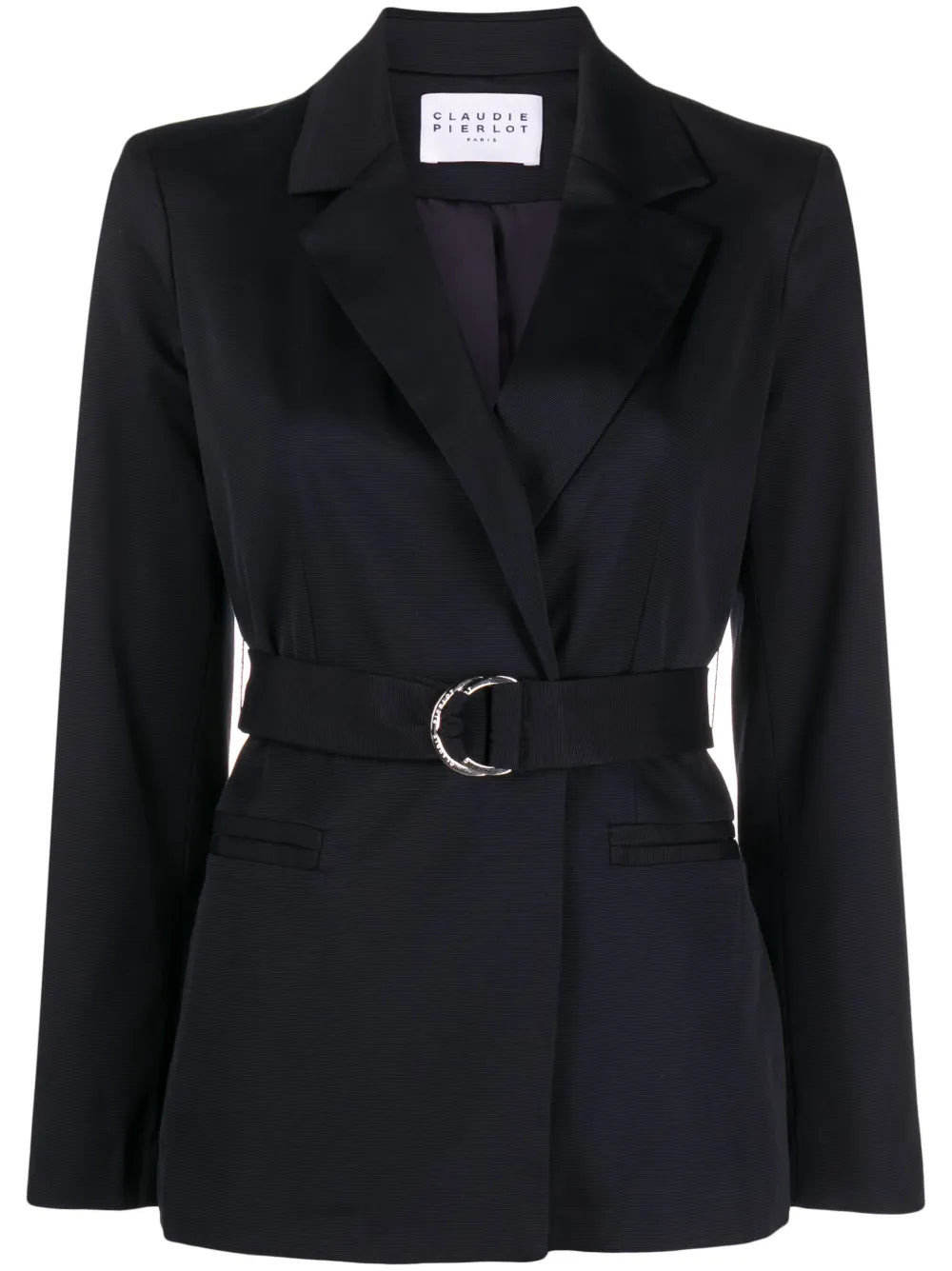 Belted-Waist Blazer