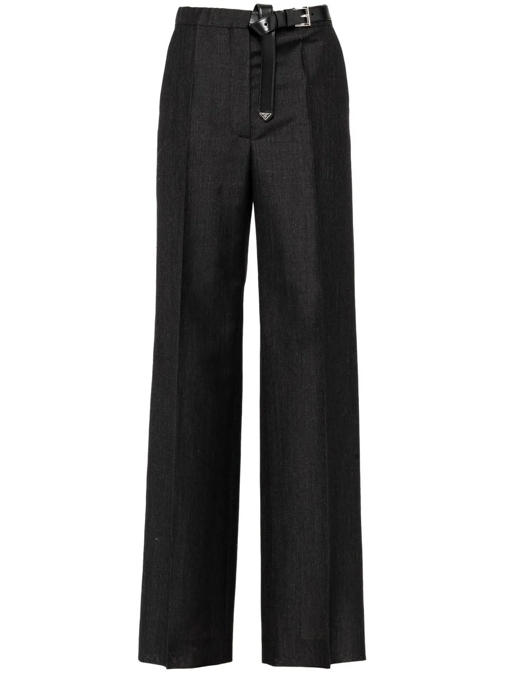 Kid-Mohair Tailored Trousers