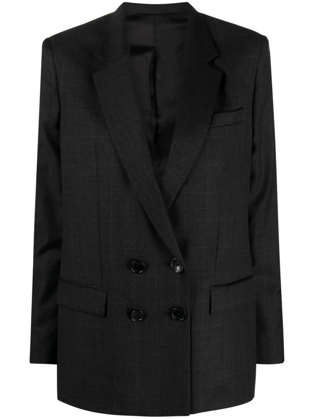 Manelle Virgin Wool Double-Breasted Blazer