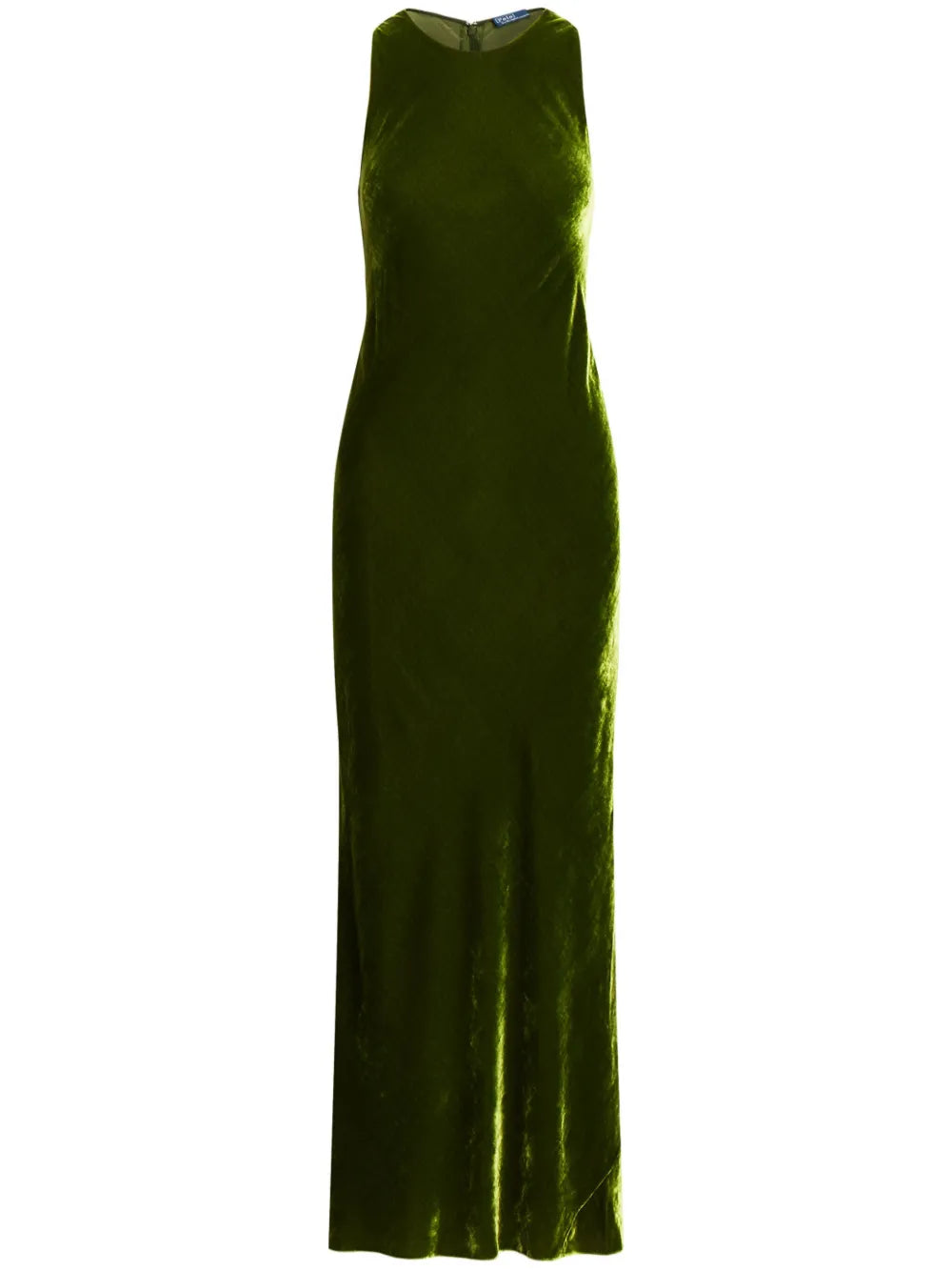 Velvet Slip-On Maxi Dress