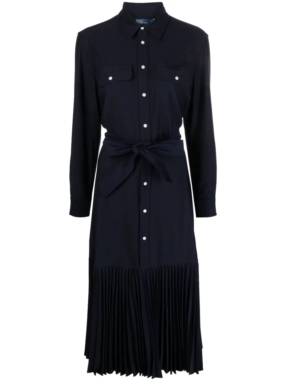 Belted Midi Shirtdress