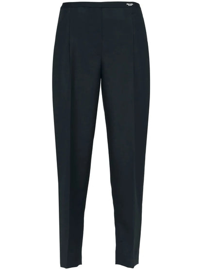 Kid-Mohair Tailored Trousers
