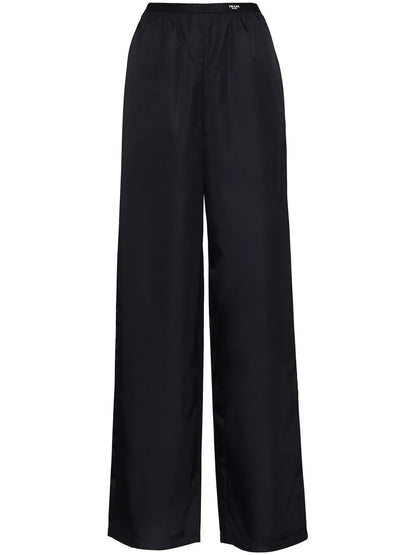 Re-Nylon Wide-Leg Trousers