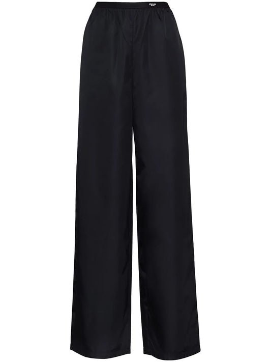 Re-Nylon Wide-Leg Trousers