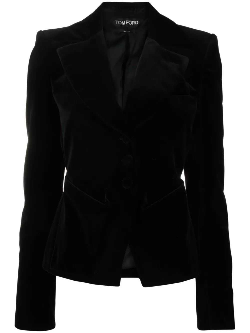 Adjustable Cotton-Velvet Blazer